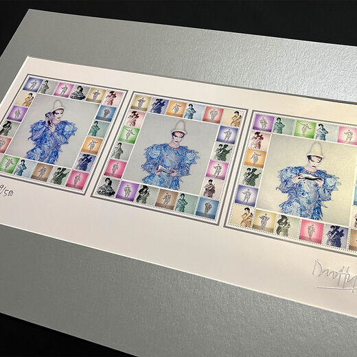 Scary Monsters Print Trio by Brian Duffy - limited edition